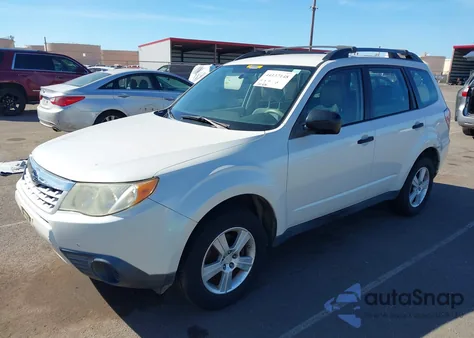 2011 Subaru Forester 2.5X from USA, damaged, VIN JF2SHBBC5BH726284
